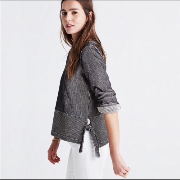 Madewell Tops - Madewell
French Rib Side Tie Pullover